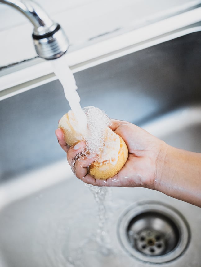 Hands Rinsing Sponge 